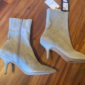 Yeezy Season 7 Tan Suede Ankle Boots